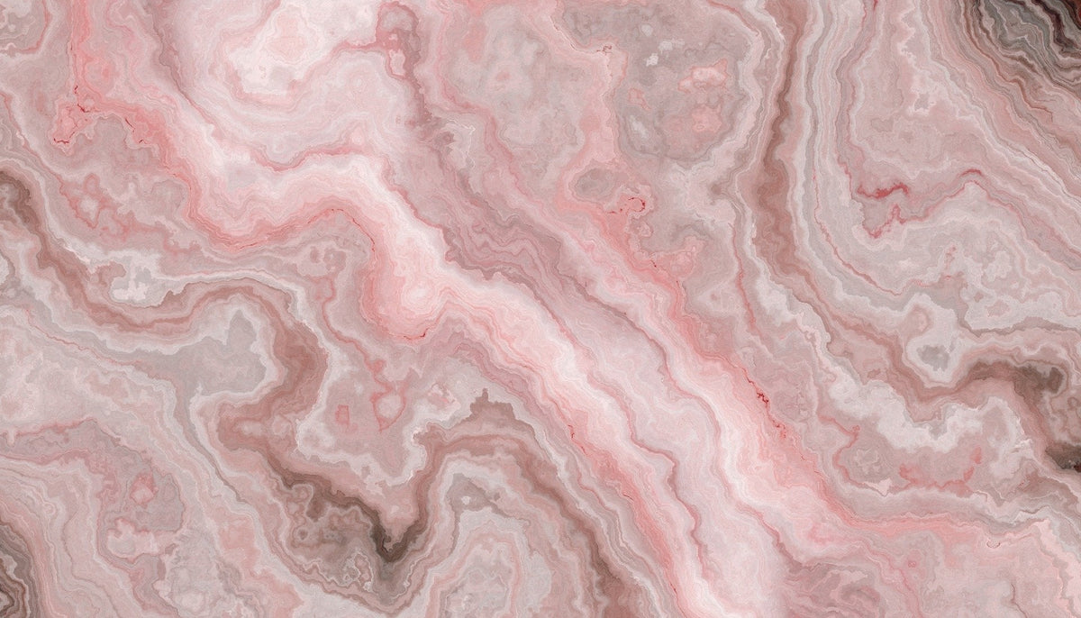 Premium Pink Onyx Wallpaper mural in your room — zoomed