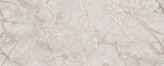 Pink Gold Marble Metallic Wallpaper Mural