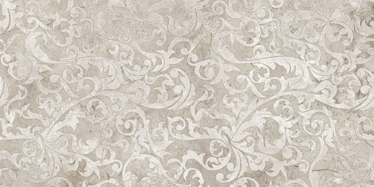 Beige Color Retro Vintage Floral Pattern Wallpaper For Walls