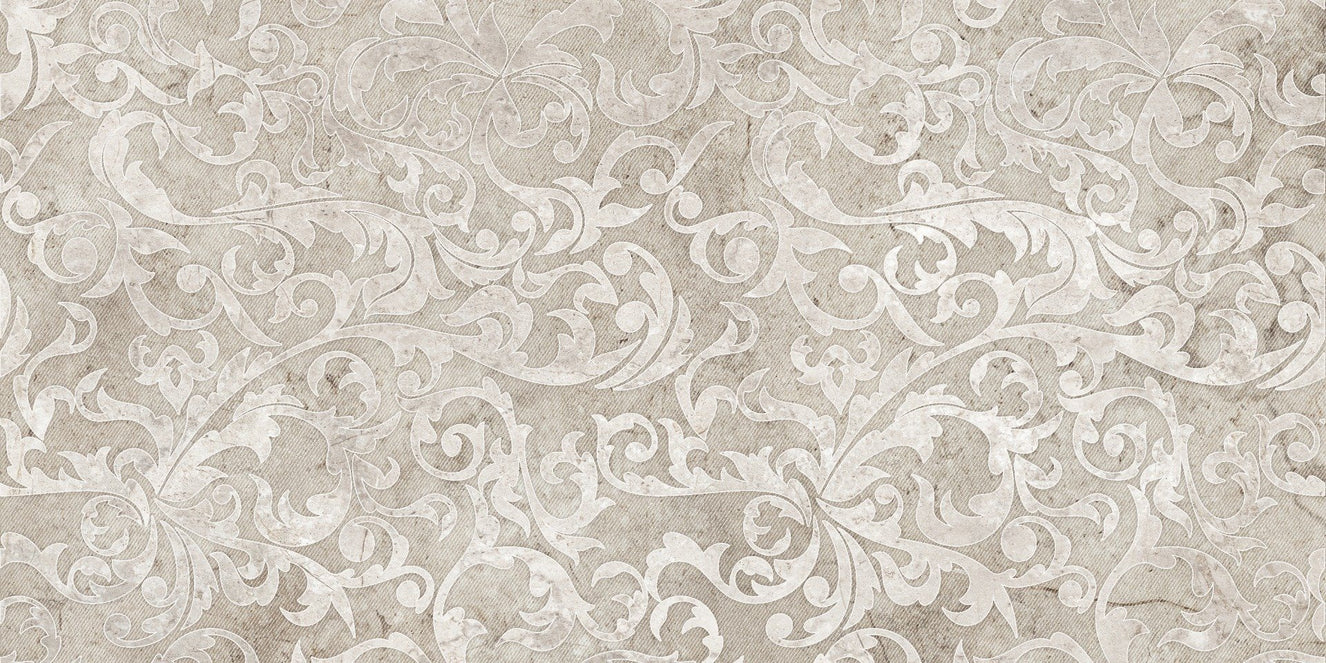 Beige Color Retro Vintage Floral Pattern Wallpaper For Walls