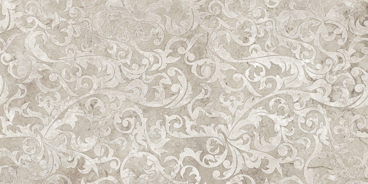 Beige Color Retro Vintage Floral Pattern Wallpaper For Walls in your room — zoomed