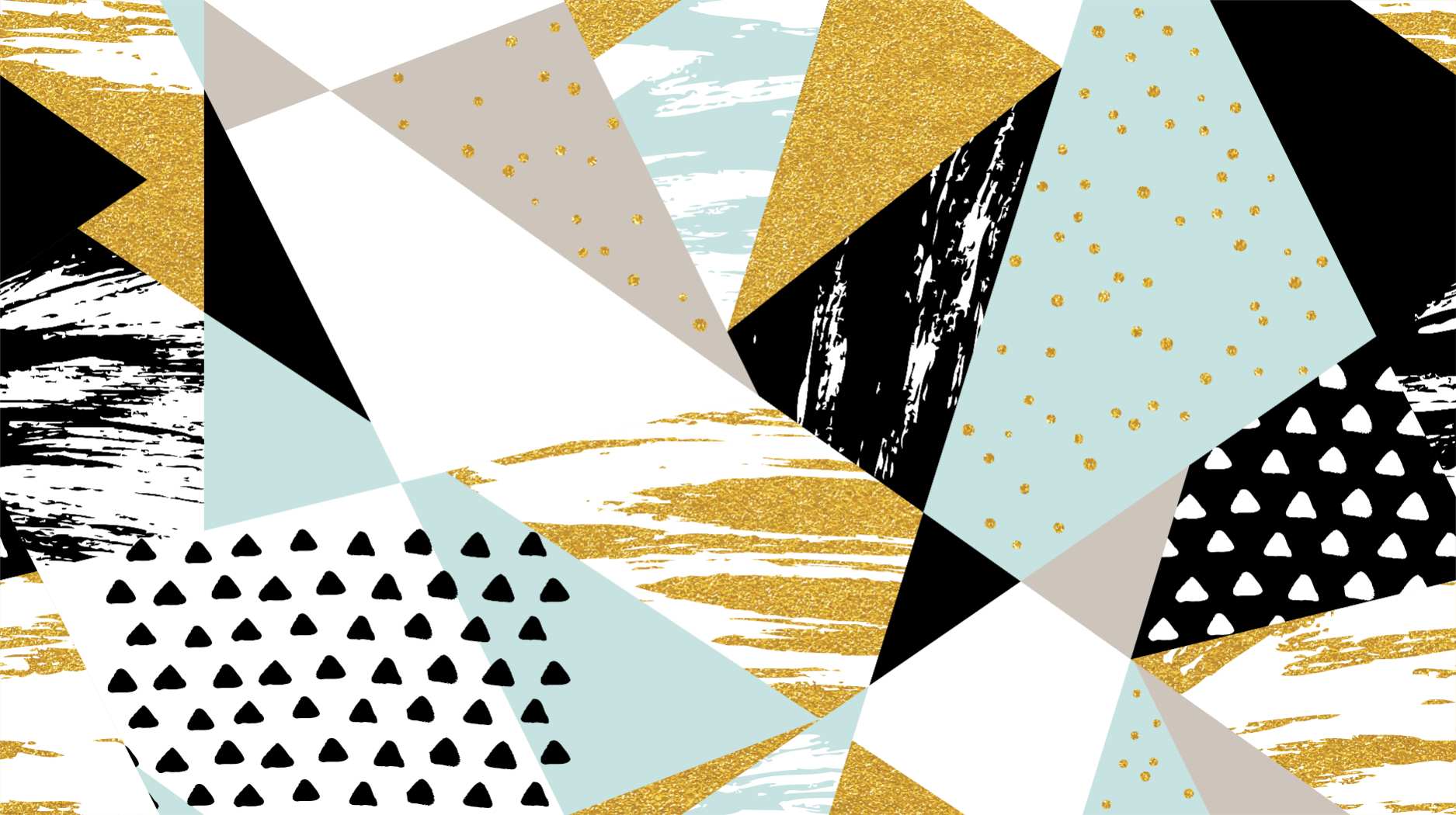 Geometric Triangle Shape  Wallpaper Murals