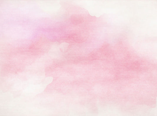 Pink Watercolor Wallpaper Wall Mural