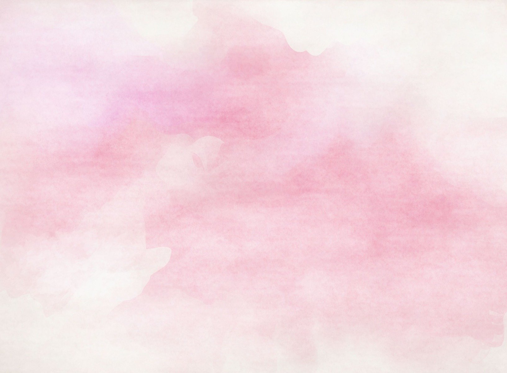 Pink Watercolor Wallpaper Wall Mural