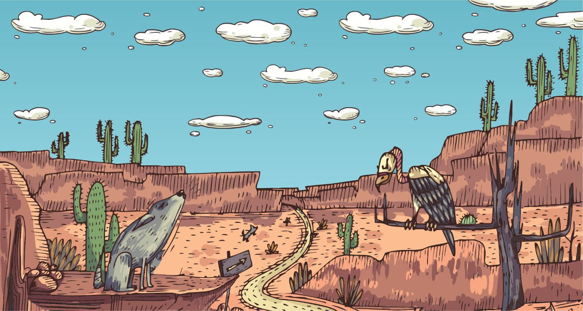 Desert Animals Wallpaper Murals in your room — zoomed
