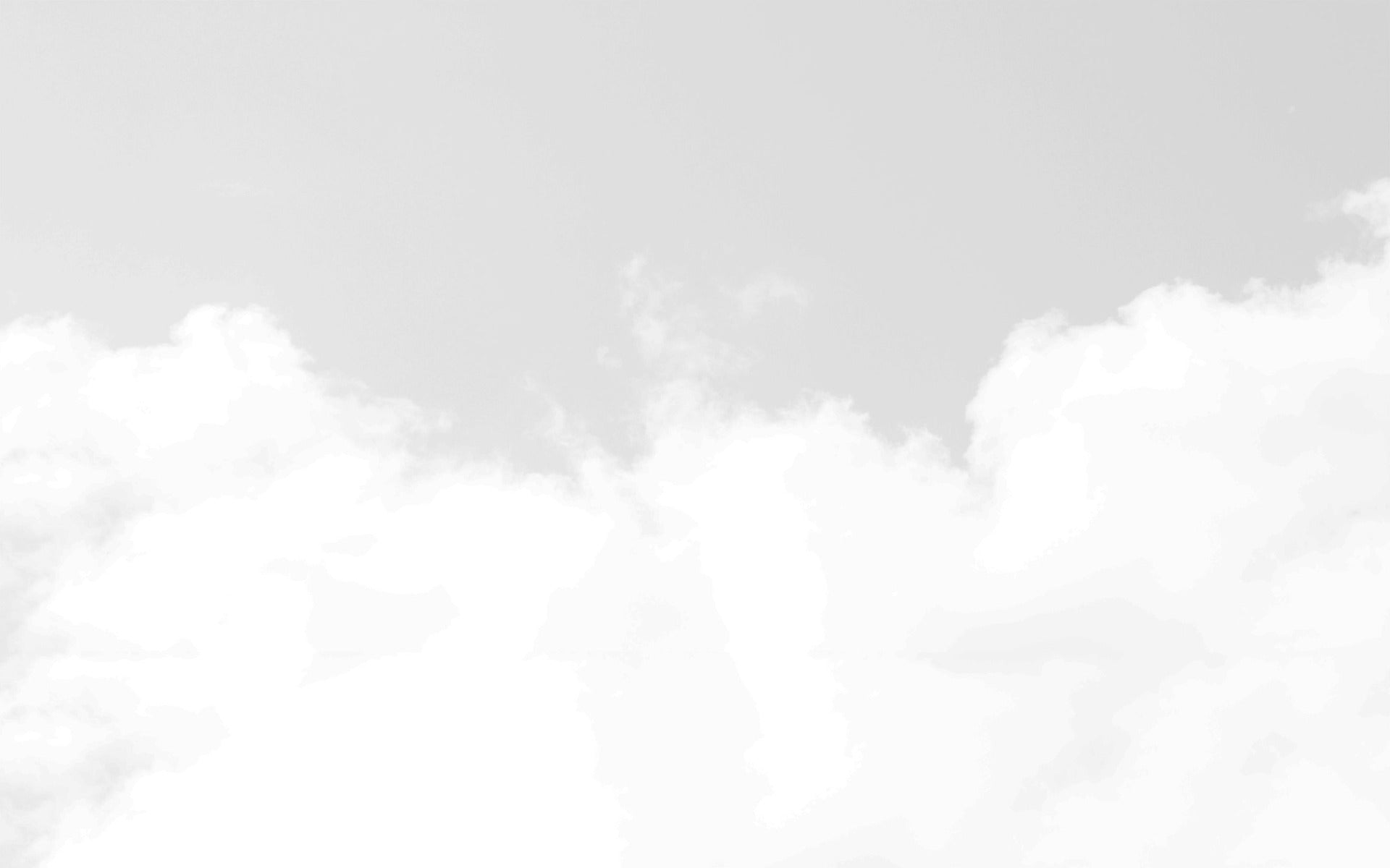 White Cloud Mural for Nursery Wallpaper