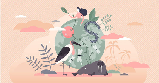 Wildlife Over Earth Wallpaper Mural