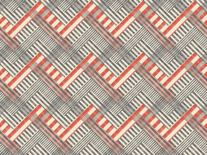 Gorgeous Striped Geometric Wallpaper