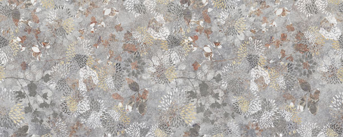 Beautiful Flower Wallpaper Mural in your room — zoomed