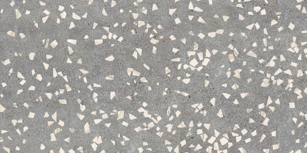Venetian Gray Terrazzo Tile Wallpaper