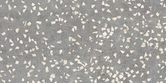 Venetian Gray Terrazzo Tile Wallpaper