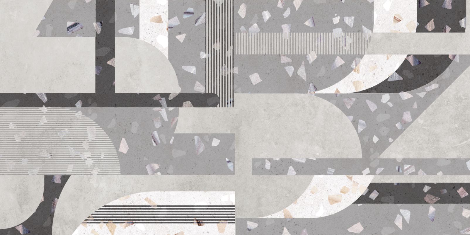 Grey Color Wall Tile Design Stone Wallpaper Murals