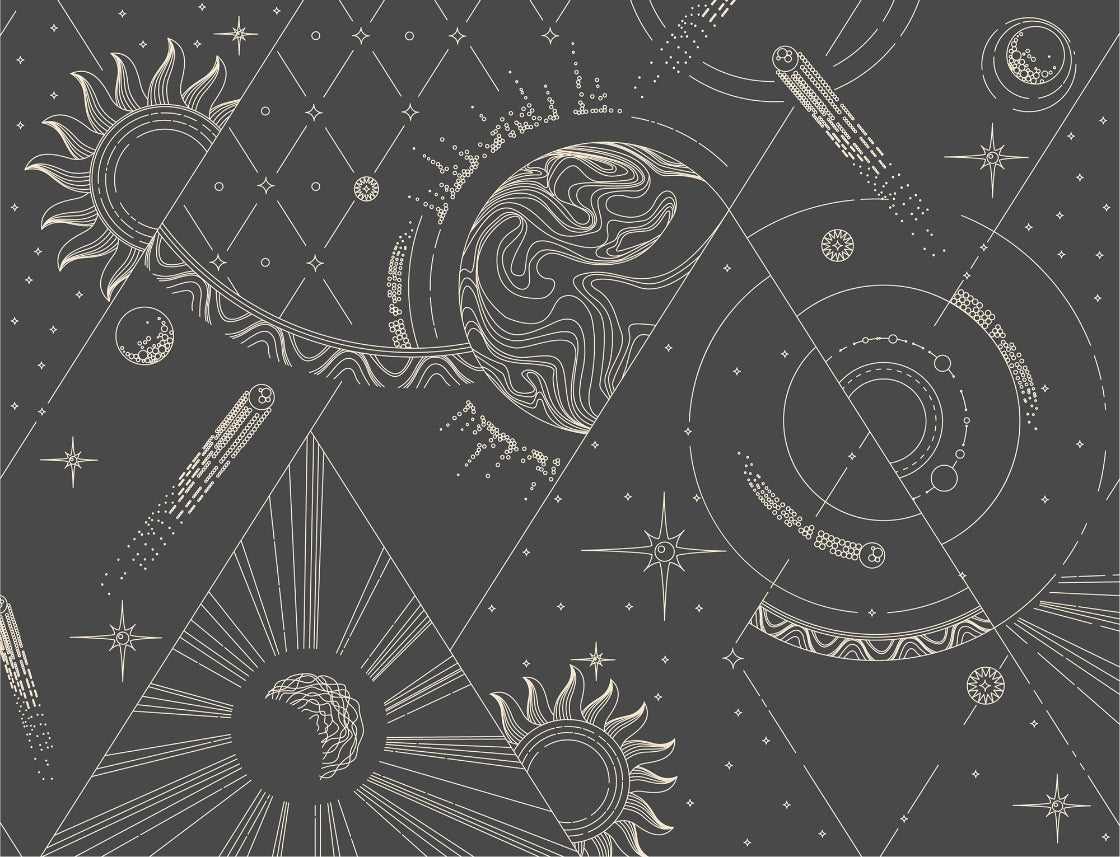 Abstract  Geometric Gray Wallpaper Murals