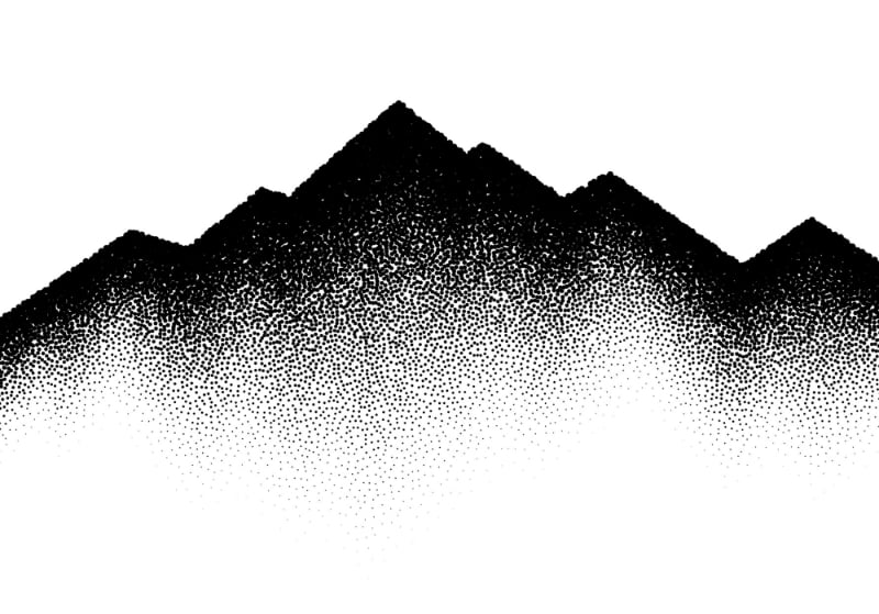 Wallpaper of Black Mountains wallpaper mural in your room — zoomed