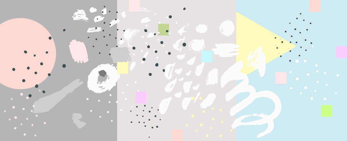 Strokes Abstract Art Wallpaper Murals