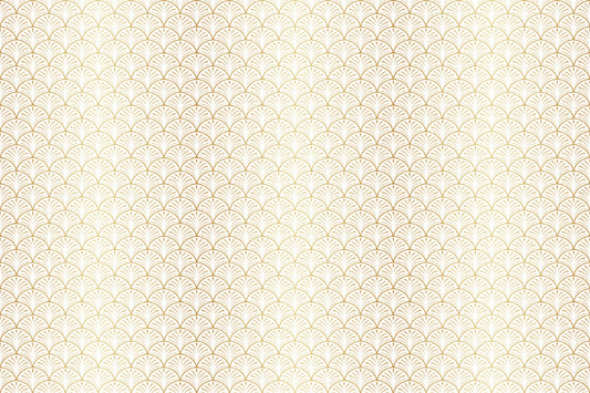 Luxurious Golden Art Deco Wallpaper