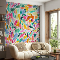 Vibrant abstract wallpaper for walls

