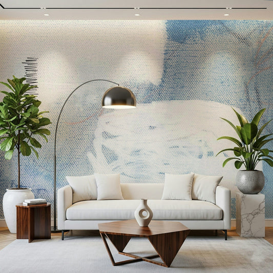 Abstract Blue Dreamscape Wall Mural -2711745