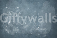 Abstract Blue Plaster Wall Mural -2583413
