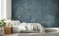 Abstract Blue Plaster Wall Mural -2583413