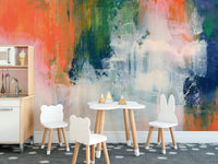 Abstract Brushstroke Wallpaper Mural - Giffywalls, C264