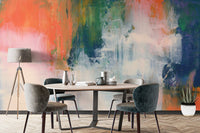 Abstract Brushstroke Wallpaper Mural, C264