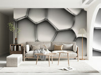 A classic abstract design wallpaper for walls.