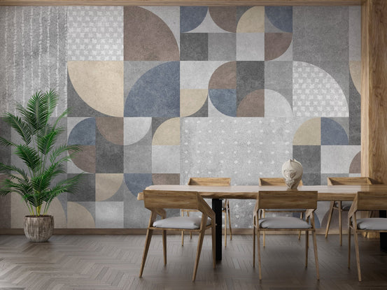 Abstract Cement Texture Geometric Wallpaper abstract-09-1
