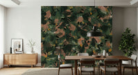 A serene flowing design wall mural for your decor., GD5694