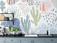 Abstract Floral design Wallpaper - Giffywalls