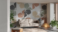 Abstract Foliage Wall Mural - Giffywalls