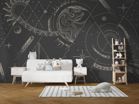 Geometric Style Wallpaper Murals - Giffywalls