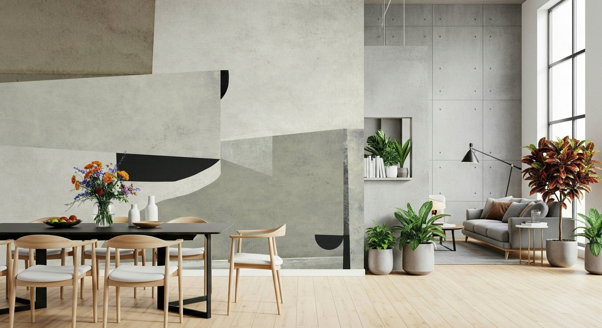 Abstract Geometry Wall Mural GD5461