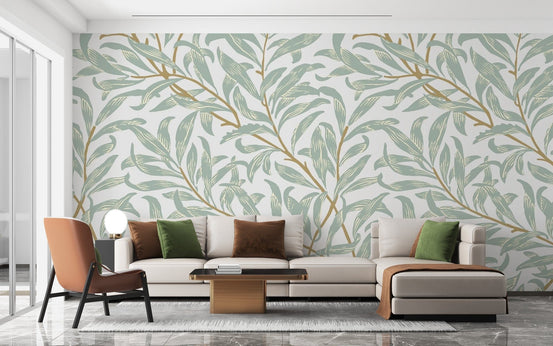 Rustic industrial metal wallpaper mural for edgy spaces. AB-27