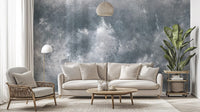 Subtle abstract grey grunge wallpaper with industrial charm. B652
