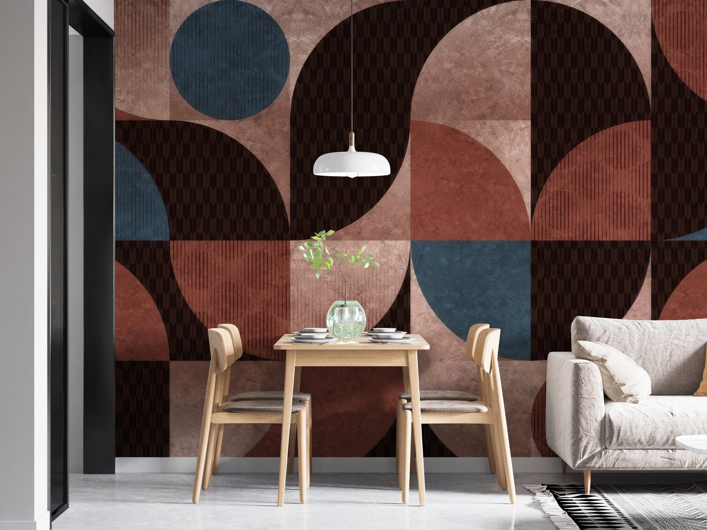 Abstract Harmony Wall Mural - Giffywalls, C117