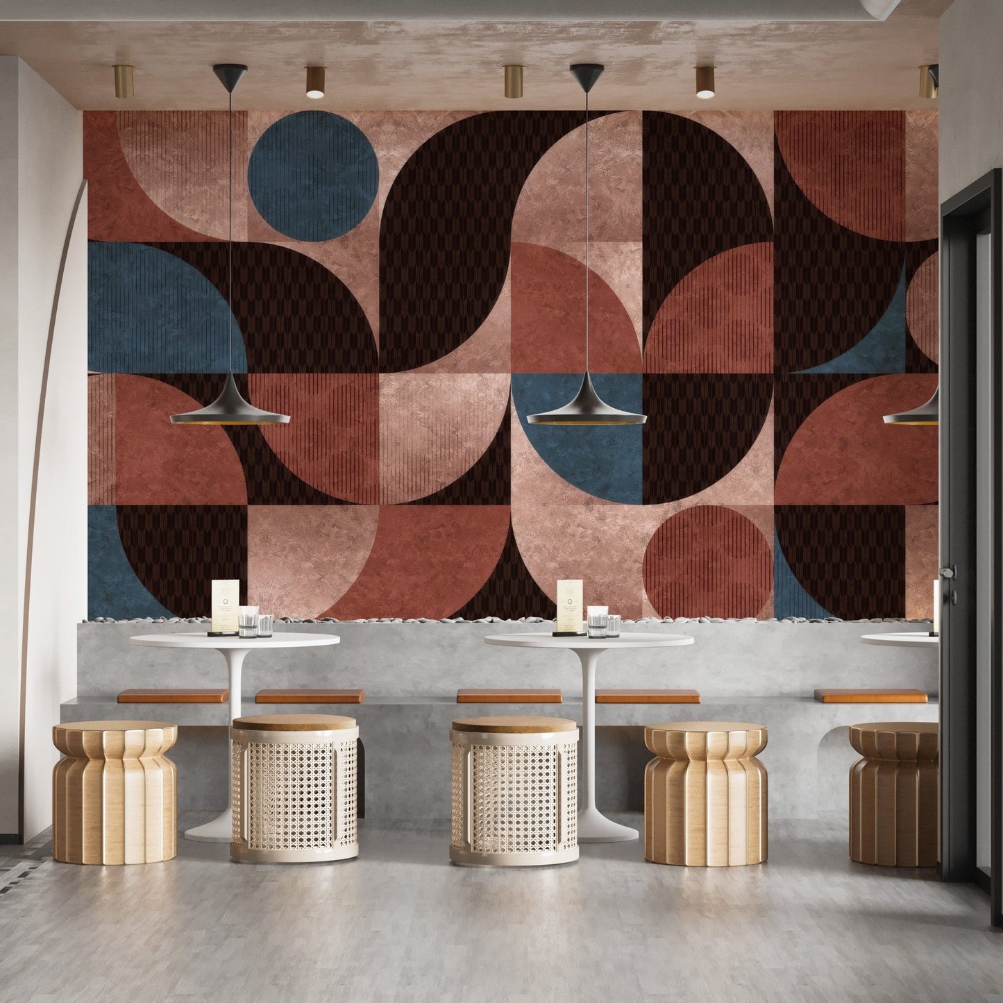 Abstract Harmony Wall Mural - Giffywalls, C117