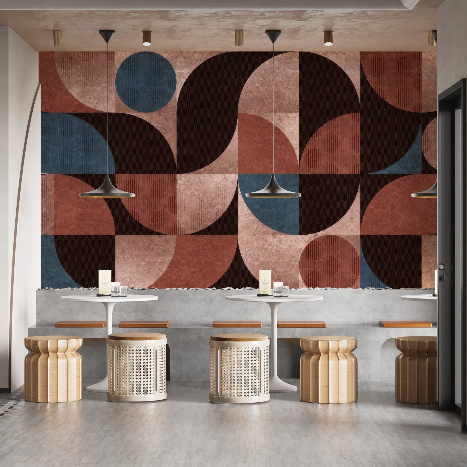 Abstract Harmony Wall Mural - Giffywalls, C117