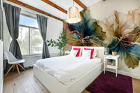 Light and airy flower mural for walls, GD2633
