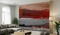 Abstract Landscape Wall Mural wallpaper mural for a workspace backdrop