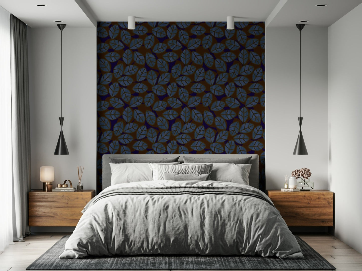A classic abstract design wallpaper for walls.