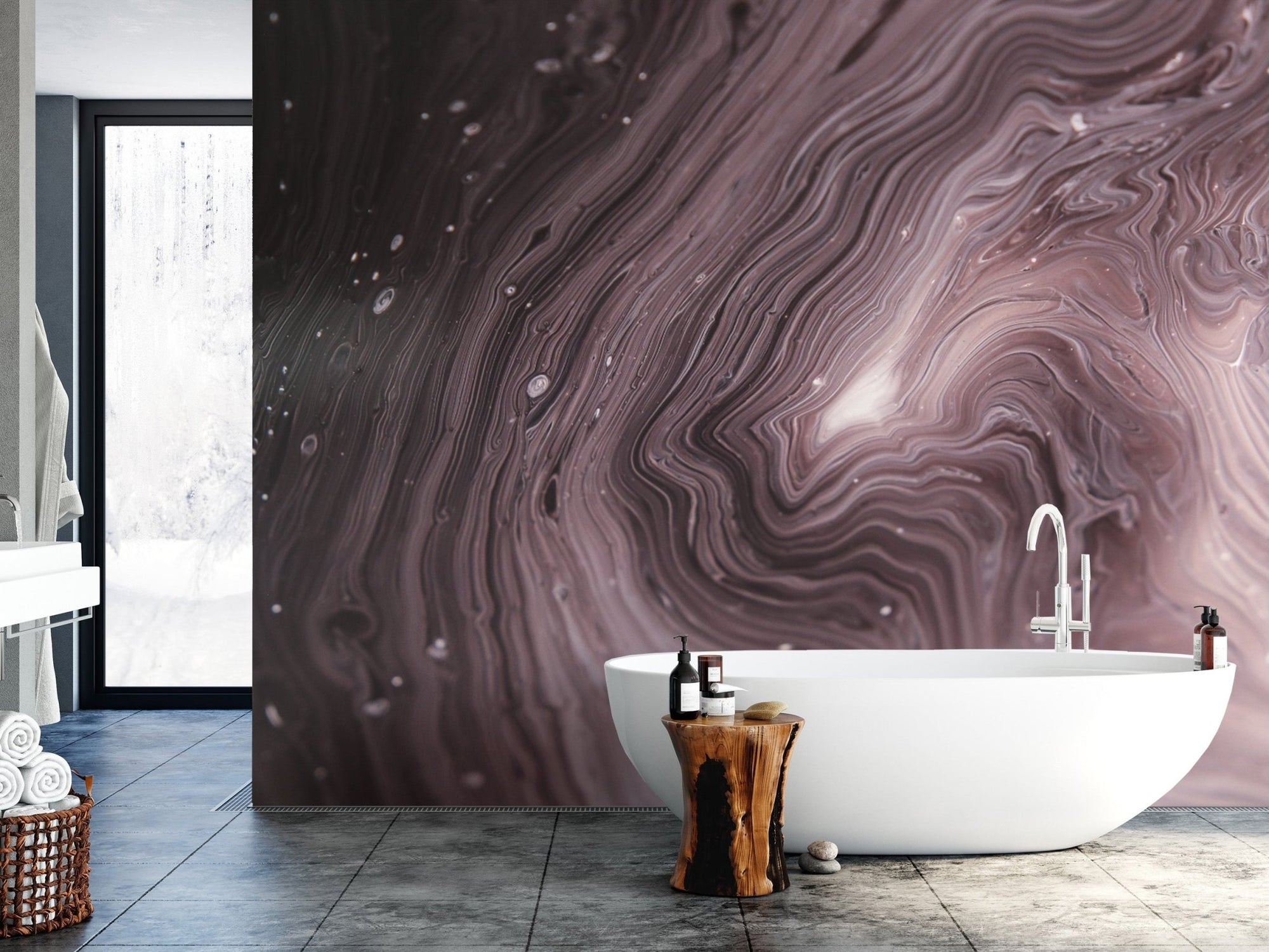 Abstract marbled texture wallpaper design
 D305