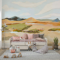 Mountain-inspired wall art in contemporary design

