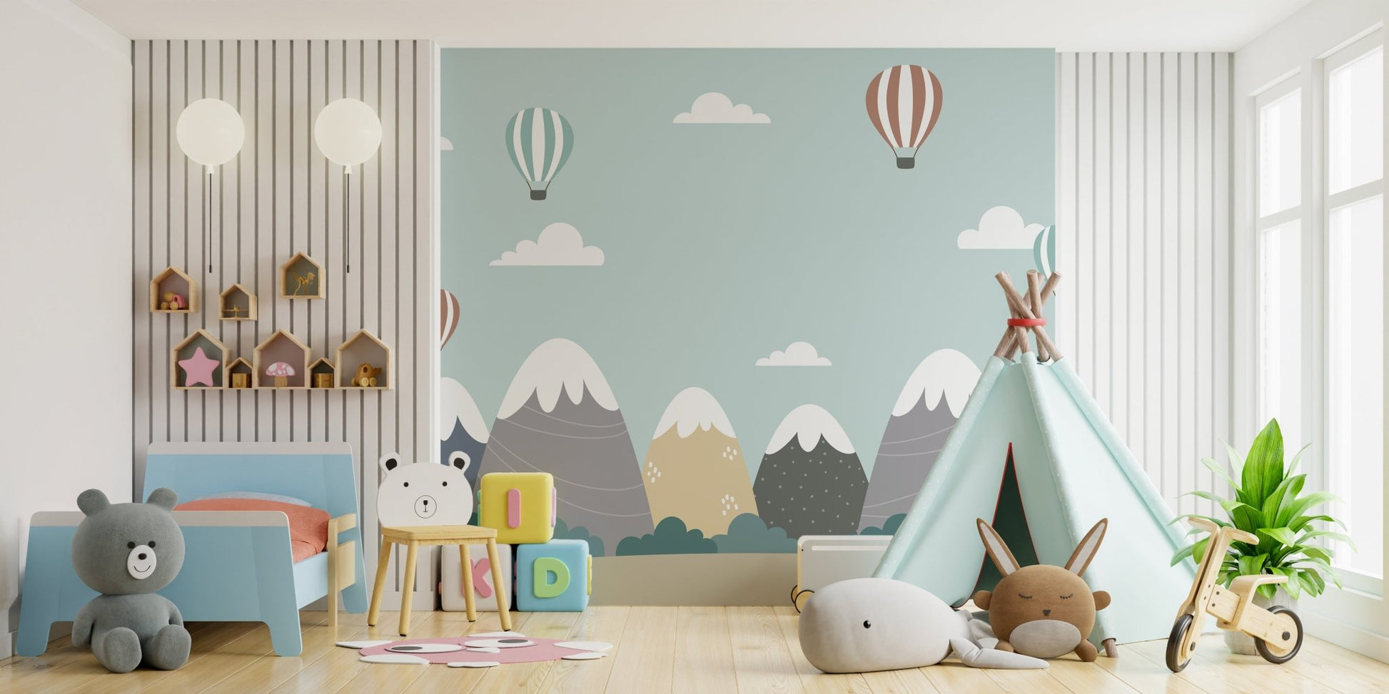 Abstract mountain mural wallpaper joy A890