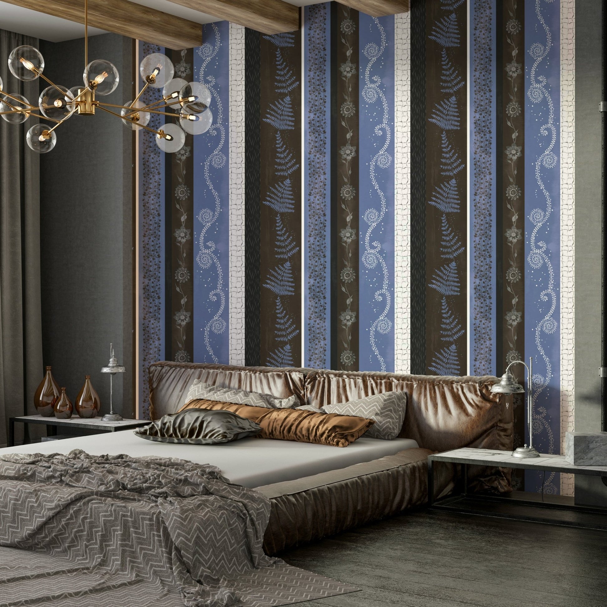 Wallpaper with a sophisticated and artistic feel.

