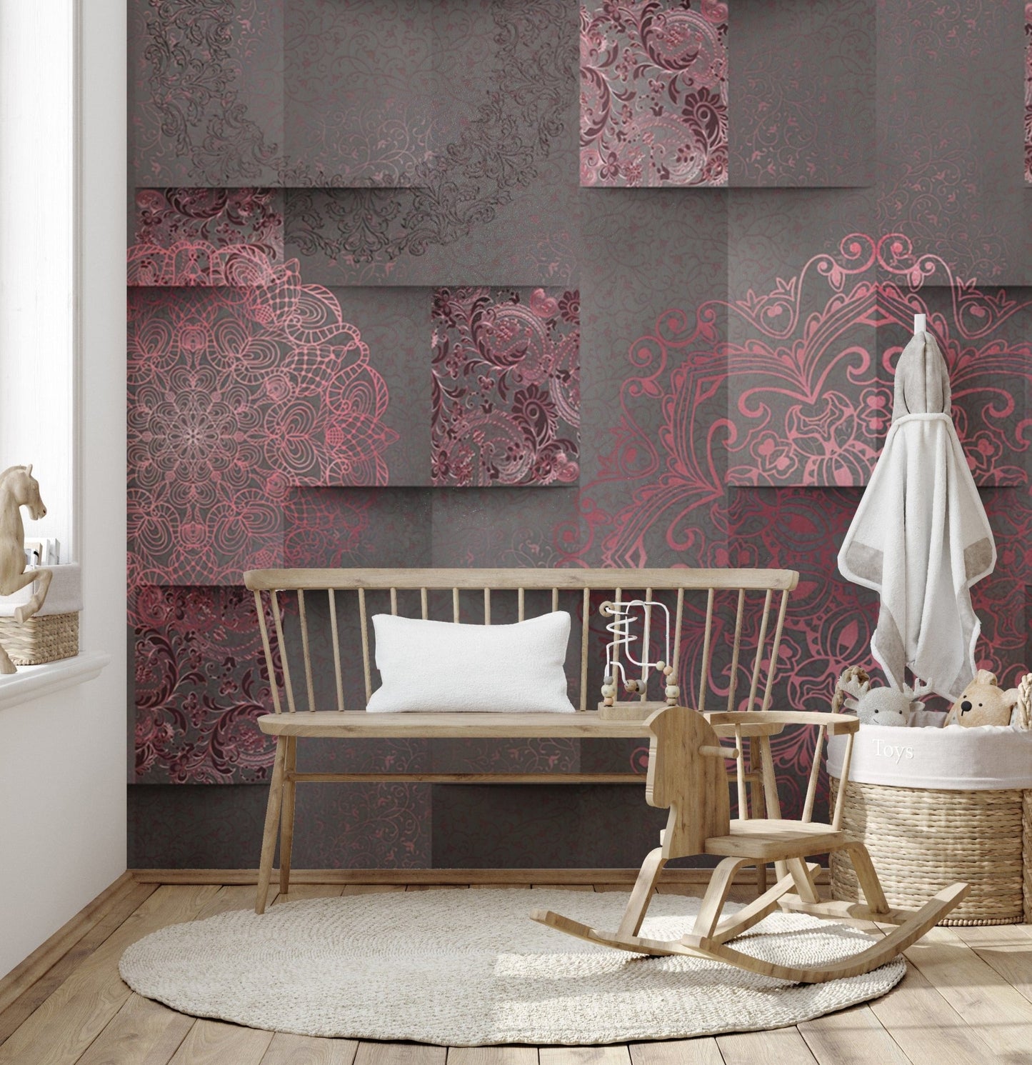 Dynamic Abstract Odyssey Wallpaper Mural B511
