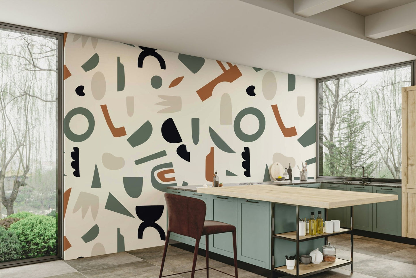 The design feels fluid and minimalist.

