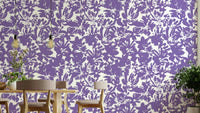 Artistic floral wallpaper for a bedroom., GD4514