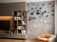 Durable wallpaper for walls with artistic nature patterns, GD1080