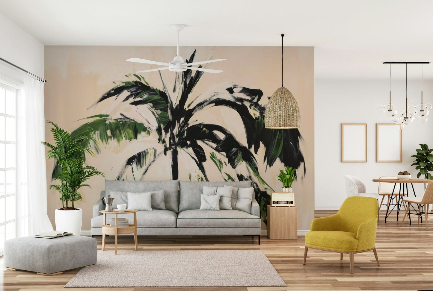 Decorative palm tree illustration

